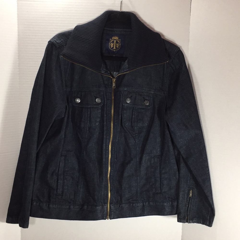 Talbots denim jacket 14WP NEW CONDITION